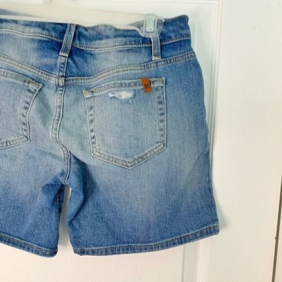 Joe's Jeans Denim Dana Distressed Casual Summer Medium Wash Shorts - Picture 12 of 16